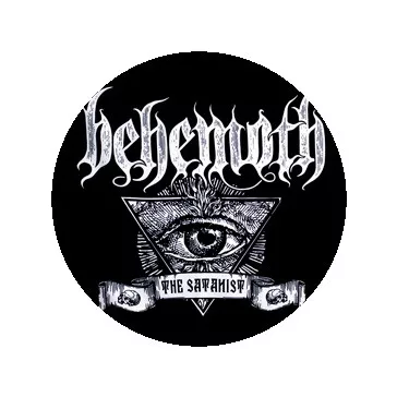 BEHEMOTH: Satanist (nagy jelvény, 3,7 cm)