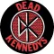 DEAD KENNEDYS: Logo (nagy jelvény, 3,7 cm)