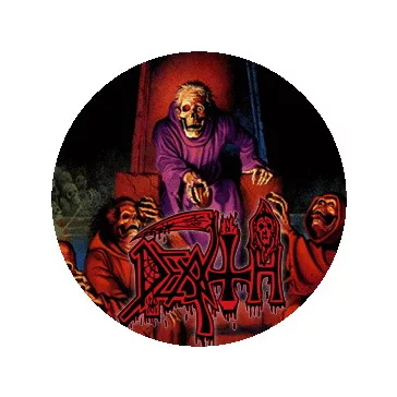 DEATH: Scream Bloody Gore (nagy jelvény, 3,7 cm)