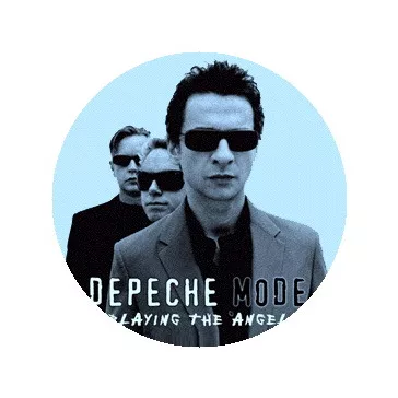 DEPECHE MODE: Band (nagy jelvény, 3,7 cm)
