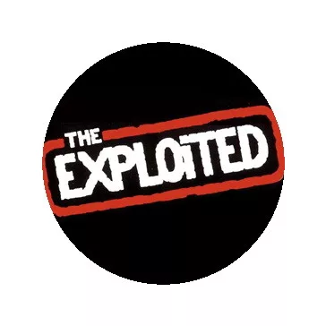 EXPLOITED: Logo (nagy jelvény, 3,7 cm)