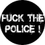 FUCK THE POLICE (nagy jelvény, 3,7 cm)