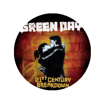 GREEN DAY: 21st Century (nagy jelvény, 3,7 cm)