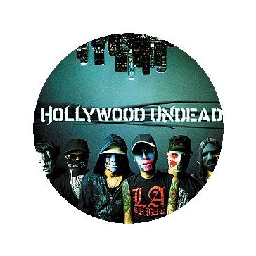 HOLLYWOOD UNDEAD: Swan Songs (nagy jelvény, 3,7 cm)