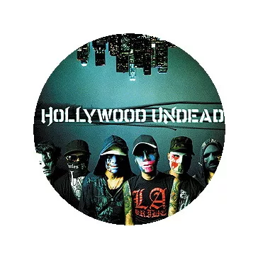 HOLLYWOOD UNDEAD: Swan Songs (nagy jelvény, 3,7 cm)