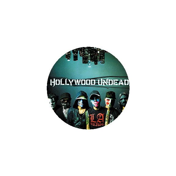 HOLLYWOOD UNDEAD: Swan Songs (nagy jelvény, 3,7 cm) HOLLYWOOD UNDEAD: Swan Songs (nagy jelvény, 3,7 cm)