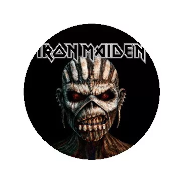 IRON MAIDEN: Book Of Souls (nagy jelvény, 3,7 cm)