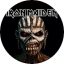 IRON MAIDEN: Book Of Souls (nagy jelvény, 3,7 cm)