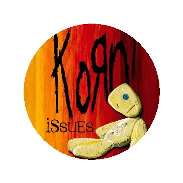 KORN: Issues (nagy jelvény, 3,7 cm)