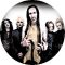 MARILYN MANSON: Group (nagy jelvény, 3,7 cm)