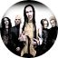 MARILYN MANSON: Group (nagy jelvény, 3,7 cm)