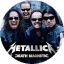 METALLICA: Band Magnetic (nagy jelvény, 3,7 cm)