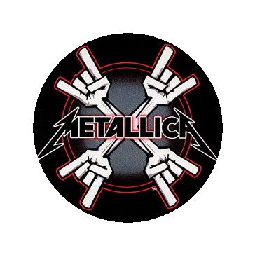 METALLICA: Horns (nagy jelvény, 3,7 cm)