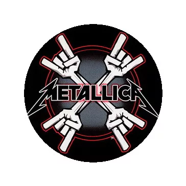 METALLICA: Horns (nagy jelvény, 3,7 cm)