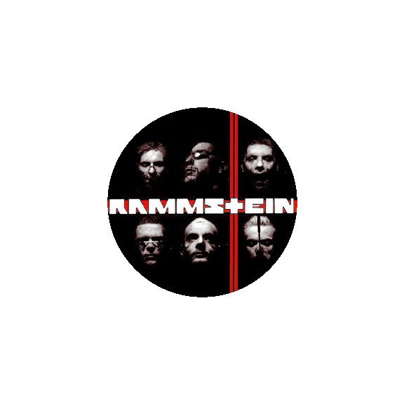 RAMMSTEIN: Du hast (nagy jelvény, 3,7 cm) RAMMSTEIN: Du hast (nagy jelvény, 3,7 cm)
