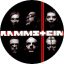 RAMMSTEIN: Du hast (nagy jelvény, 3,7 cm)