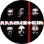 RAMMSTEIN: Du hast (nagy jelvény, 3,7 cm)
