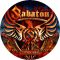 SABATON: Coat Of Arms (nagy jelvény, 3,7 cm)
