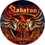 SABATON: Coat Of Arms (nagy jelvény, 3,7 cm)