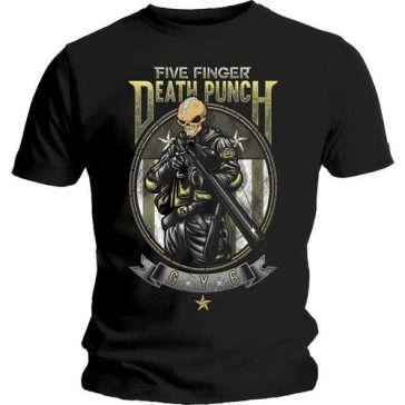 FIVE FINGER DEATH PUNCH: Sniper (póló)