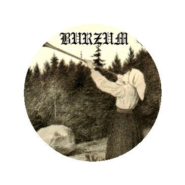 BURZUM: Filosofem (nagy jelvény, 3,7 cm)