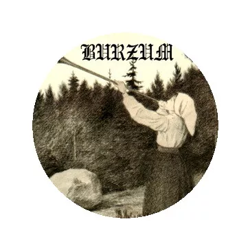 BURZUM: Filosofem (nagy jelvény, 3,7 cm)