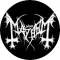 MAYHEM: Logo (nagy jelvény, 3,7 cm)
