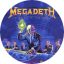 MEGADETH: Rust In Peace (nagy jelvény, 3,7 cm)
