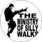 MONTY PYTHON: Silly Walks (nagy jelvény, 3,7 cm)