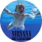 NIRVANA: Nevermind (nagy jelvény, 3,7 cm)