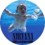 NIRVANA: Nevermind (nagy jelvény, 3,7 cm)
