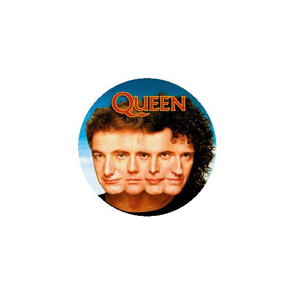 QUEEN: Faces (nagy jelvény, 3,7 cm) QUEEN: Faces (nagy jelvény, 3,7 cm)