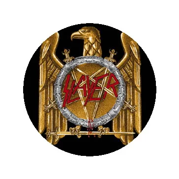 SLAYER: Eagle (nagy jelvény, 3,7 cm)