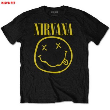 NIRVANA: Smiley (kids, póló)