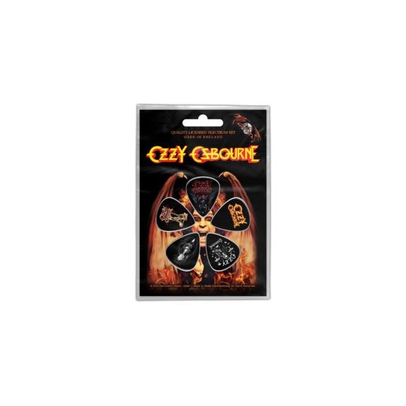 OZZY - Classic Logo (5 db pengető, 1 mm vastag) OZZY - Classic Logo (5 db pengető, 1 mm vastag)