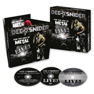 DEE SNIDER: For The Love Of Metal - Live! (Blu-ray+DVD+CD)