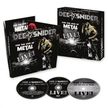 DEE SNIDER: For The Love Of Metal - Live! (Blu-ray+DVD+CD)