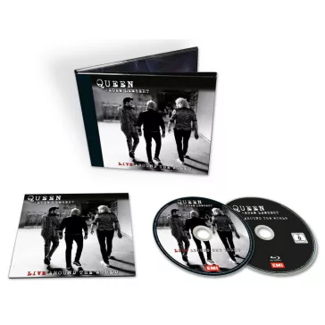 QUEEN + ADAM LAMBERT: Live Around The World (CD+Blu-ray)