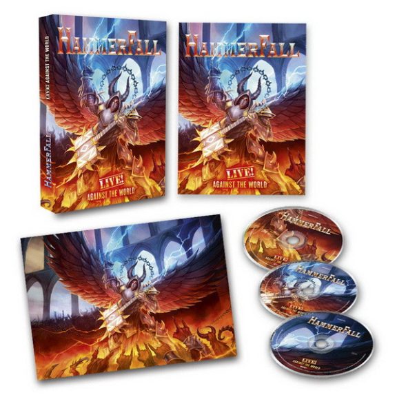 HAMMERFALL: Live Against The World (Blu-ray+2CD) HAMMERFALL: Live Against The World (Blu-ray+2CD)
