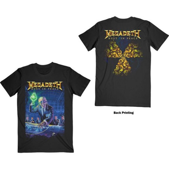 MEGADETH: Rust In Peace 30th Anniversary (póló) MEGADETH: Rust In Peace 30th Anniversary (póló)