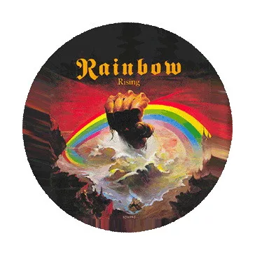 RAINBOW: Rising (nagy jelvény, 3,7 cm)