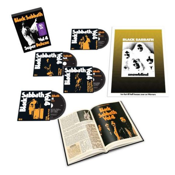 BLACK SABBATH: Vol.4. (4CD, Deluxe Edition, remastered) BLACK SABBATH: Vol.4. (4CD, Deluxe Edition, remastered)
