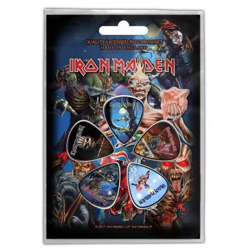 IRON MAIDEN - Later Albums (5 db pengető, 1 mm vastag)