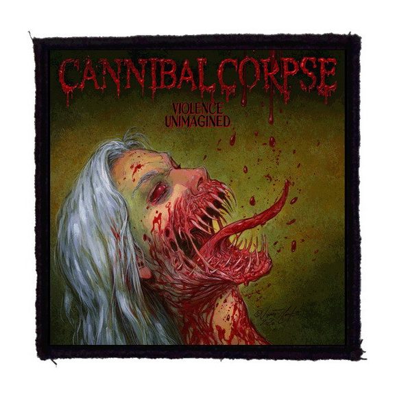 CANNIBAL CORPSE: Violence Unimagined (9,5 cm x 9,5 cm) (felvarró) CANNIBAL CORPSE: Violence Unimagined (9,5 cm x 9,5 cm) (felvarró)