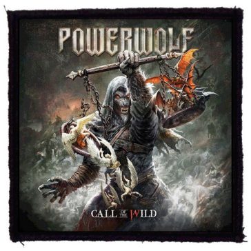 POWERWOLF: Call Of The Wild (9,5 cm x 9,5 cm) (felvarró)