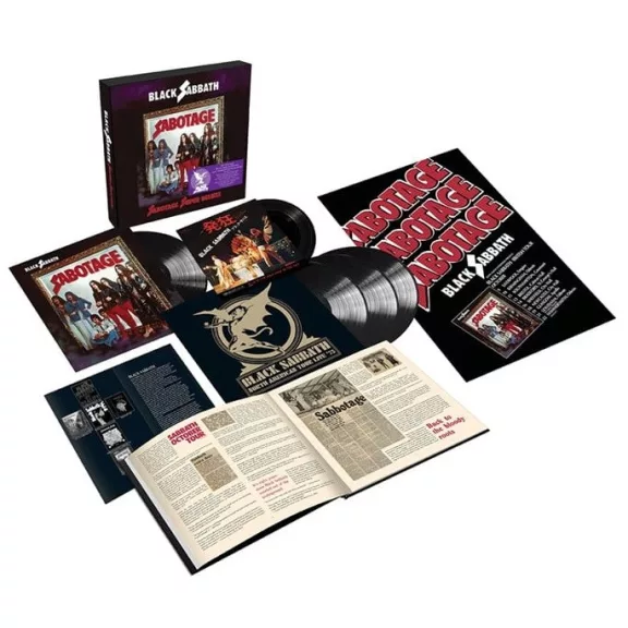 BLACK SABBATH: Sabotage (4LP+7" single box set)