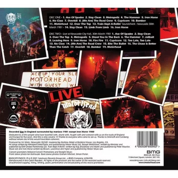   MOTORHEAD: No Sleep 'til Hammersmith - 40th Anniversary (2CD)
