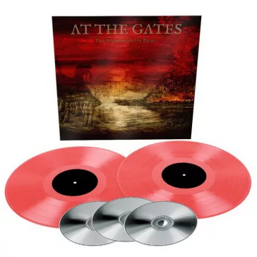   AT THE GATES: The Nightmare Of Being (2LP+3CD, transparent red)