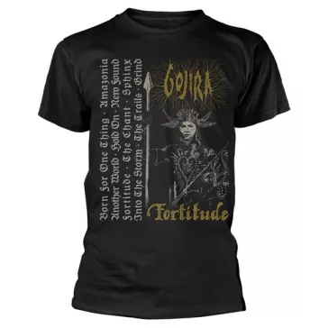 GOJIRA: Fortitude Tracklist (póló)