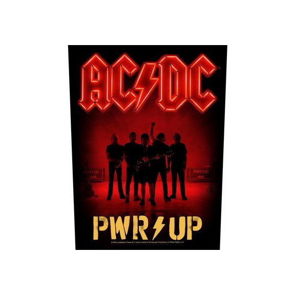 AC/DC: PWR Up (hátfelvarró / backpatch) AC/DC: PWR Up (hátfelvarró / backpatch)